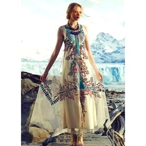 Anthropologie Geisha Glacia gown